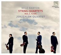 Jerusalem Quartet – Béla Bartók: String Quartets Nos. 2, 4 & 6 – CD – Harmonia Mundi