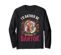 Bela Bartok Composer Pianist Long Sleeve T-Shirt