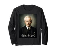 Bela Bartok Composer Pianist Long Sleeve T-Shirt