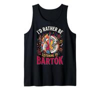 Bela Bartok Composer Pianist Tank Top
