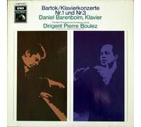 Béla Bartók - Daniel Barenboim / New Philharmonia Orchestra / Pierre Boulez - Klavierkonzerte Nr.1 Und Nr.3 - Electrola - 1C 063-01 914, His Master's Voice - 1C 063-01 914