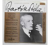 Béla Bartók - Dezso Ránki , Zoltán Kocsis , Petz Ferenc , József Marton , Dénes Kovács - Sonata For Two Pianos And Percussion / Sonata For Solo Violin - Hungaroton - SLPX 11479