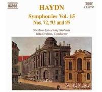 Béla Drahos / Nicolaus Esterházy Sinfonia - Haydn : Symphonies Nos. 72,93 and 95