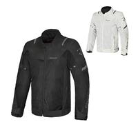 Bela Mesh Pro Men's Motorcycle Jacket Summer Breathable 600D Cordura Textile Riding Gear with CE-Certified Armor 3D Ventilation and Reflective Panels (UK, Alpha, 7XL, Regular, Regular, Black)