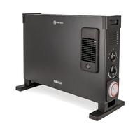 Belaco Heater 2000W Turbo Convector Electric Heater with Fan Heater 3-speed Setting & 24Hr Timer | Energy Saving Portable Heater| Fast Heating Room Heaters for Home, Electric radiator - Black