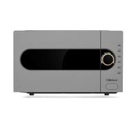Belaco 23L Digital Microwave Oven 800W, 5 Power Levels, 60-Min Timer, 8 Auto & Manual Defrost Functions, Easy Clean, Charcoal Grey