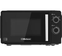 Belaco 800W Microwave Compact Size Microwave Oven with Manual Control, 10 Power Levels, 20L Capacity, Timer Function, Easy Clean Interior Ideal for Home or Office Use