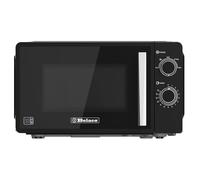 Belaco 800W Microwave Compact Size Microwave Oven with Manual Control, 10 Power Levels, 20L Capacity, Timer Function, Easy Clean Interior Ideal for Home or Office Use