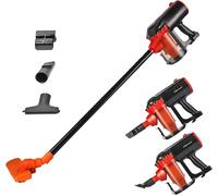 Belaco Corded Upright vacuum cleaner Black 600W 3 in 1 Stick handheld Hoover
