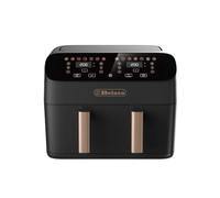 Belaco DuoFlex 9L Air Fryer, 2200W with Digital Presets, 60Mins Timer