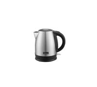 Belaco Electric Kettle Stainless Steel Housing 1.7L Fast Boil Cordless 360 Rotation Removable Water Filter 1800-2200W UK Plug (Black) (Silver)