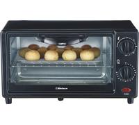 Belaco Mini 9L Toaster Oven Tabletop Cooking Baking Portable Oven 650w 100-250° Stainless steel heating tube incl. baking tray & wire rack