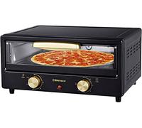 Belaco Multi-Purpose 1200W Mini Oven Pizza Oven All in One 12inch Pizza Maker Toaster Oven Tabletop Cooking Baking Grilling Heating Toasting Portable Oven 1200w incl. Baking Tray, Wire Rack and Handle