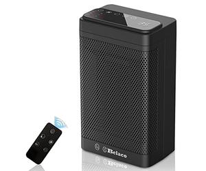 Belaco New Space Heater, Electric Heater, 12hrs Timer, Remote Control, Oscillation, Ceramic Fan Heater portable heater 1400W home office room heater, Overheat protection BEL-PTC-12B