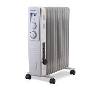 Belaco Oil Filled Radiators 11 Fins, Electric Heater, Adjustable Thermostat Control 3 Heat Settings, Portable Heater, Oil Heater, Heater for home, Overheat Protection 2500W