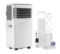 Belaco Portable Air Conditioner, 9000 BTU 4-in-1, Air Conditioning Unit, Fan & Cooling, Dehumidifier, Remote control with 24Hr Timer, Dual Window kit Included with Class A Energy Efficiency Rating