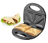 Belaco Sandwich Maker 2 Slice Sandwich Toaster Machine Non-Stick Easy Clean 750W Triangle cooking, Non-stick coating plate