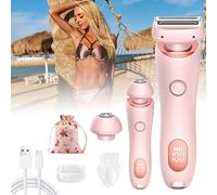 Belarae Brazilian Shaver, Belarae Shaver, Dusk Official Electric Razor, Livora Silkglide Pro Razor, Livora Silk Glide Pro Electric Shaver for Women (Pink)