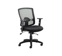 Belarus 2 Lever Mesh Back Operator Office Chair, Black