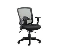 Belarus 2 Lever Mesh Back Operator Office Chair, Black, Express Delivery