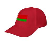 Belarus Flag Baseball Cap,Summer Adjustable Classic Low Profile Hat for Men Women,The Ultimate Accessory for Activies Red