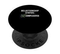 Belaytionship Status Complicated Funny Indoor Bouldering Fan PopSockets Adhesive PopGrip
