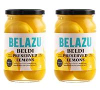 BELAZU Beldi Preserved Lemons, Sweet and Fragrant, Light Acidity - (Pack of 2)