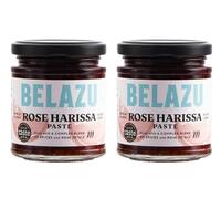 Belazu Rose Harissa Paste with Spices and Rose Petals, Glass Jar - (Pack of 2)