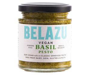 Belazu Vegan Basil Pesto 165g (Pack of 6)