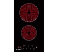 BELDEKO Recessed Ceramic Hob - 3000 W - Only 3.8 cm Thick - Reliable and Robust - Timer, Touch Keys, Anti-Overflow, 9 Power Levels
