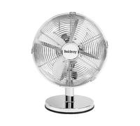 Beldray 10 Inch Desk Fan - Chrome Silver