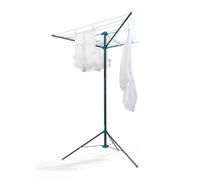 Beldray 16 Metre Free-Standing Rotary Airer - Indoor & Outdoor Drying Rack with Built-In Line Tensioner, 3-Arm Tripod Design, Includes Storage Bag & 3 Ground Pegs, Portable & Tangle-Free