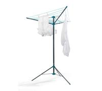 Beldray Rotary Airer, 16 m Free Standing Tripod Drying Rack | Indoor Or Outdoor Use, Built In Line Tensioner, Lightweight Folding Design, Storage Bag Included, 3 Ground Pegs