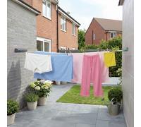 Beldray 16 Metre Retractable Clothesline - Wall Mountable, 4 x 4 m Line System