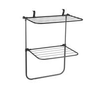 Beldray 2 In 1 Hanging Overdoor Airer Black