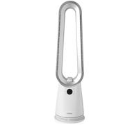 BELDRAY 2-in-1 Hot & Cool Bladeless Tower Fan - White, White