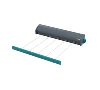 Beldray 20 Metre Retractable Clothesline - For Indoor & Outdoor Use, Wall Mountable, 4 x 5 m Line System, 20 m Drying Space, Push & lock to keep lines taut, Retracts for easy storage