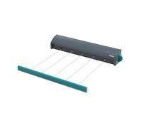 Beldray 20 Metre Retractable Clothesline - For Indoor & Outdoor Use, Wall Mountable, 4 x 5 m Line System, 20 m Drying Space, Push & lock to keep lines taut, Retracts for easy storage