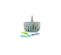 Beldray 30 Ultra Grip Pegs & Basket - Collapsible, Secure Grip, Rust Resistant
