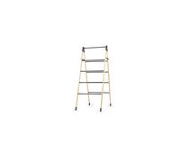 Beldray 4 Tier Extendable Clothes Airer, Bamboo Frame, Drying Space, Foldable