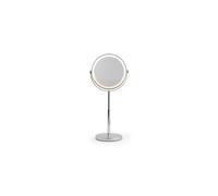 Beldray 7” Rechargeable LED Makeup Mirror - 1X/3X, Swivel, Dimmable, Chrome