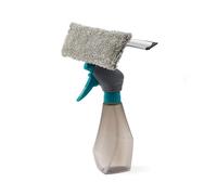 Beldray Anti-Bac 2-in-1 Spray Window Cleaner, 200 ml Spray Bottle with Microfibre Pad, Handheld Glass & Window Cleaner for Windows, Showers, Tiles & Mirrors