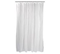 Beldray Anti-Mould Anti-Bac Striped Shower Curtain 180 X 180 Cm | PEVA waterproof material, wipe-clean surface, includes 12 hanging hooks, treated to resist mould, mildew and bacteria