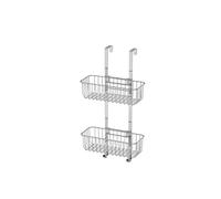 Beldray Anti-Rust Hanging Shower Caddy, 2 Tier Chrome Storage