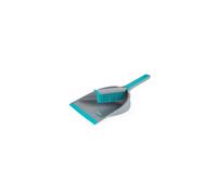 Beldray Antibac Pet Plus Dustpan Rubber Brush Set - NonScratch Bristles Hard Flooring Antibacterial Treated Dustpan with Plastic Ridged Teeth Raise