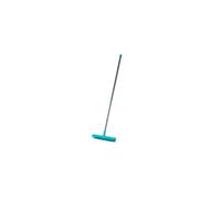 Beldray Antibac Pet Plus Rubber Head Broom - Floor Carpet Cleaning Brush With Squeegee Wiper Rubber Bristles Remove Dog and Cat Hair Telescopic Lon