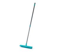 Beldray LA034184UFFEU7 Antibac Pet Plus Rubber Head Broom - Floor Carpet Cleaning Brush With Squeegee Wiper & Rubber Bristles, Remove Dog and Cat Hair, Telescopic Long Extendable Handle up to 1.2 M