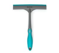 Beldray Antibac Squeegee - Water Squeegee with Tape Holder, Tiles/Shower Screens/Windows/Mirrors, Streak-Free Cleaning, Compact Storage, Metal-Free, Easy-Grip Handle, White/Grey, LA084934UFMORFEU7