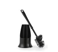 Beldray Antibac Silicone Toilet Brush - Includes Holder, Built In Rim Cleaner, Treated With Zinc Prythione To Reduce Bacteria Build Up, Non-Scratch