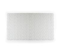 Beldray LA032661UFFEU7 Antibac Textured Bath Mat - Shower Mat with Anti-Slip Suction for Secure Use, Treated with Zinc Pyrithione, Resists Bacteria Build Up, Easy Clean, Geometric Design, 70 x 40 cm